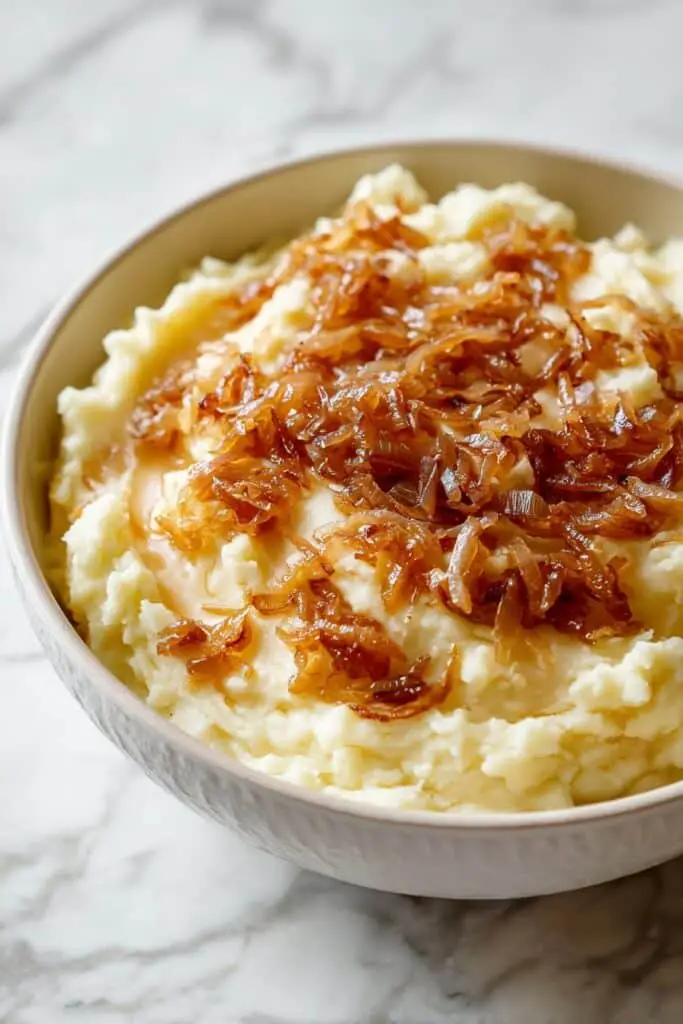 French Onion Mashed Potatoes Recipe