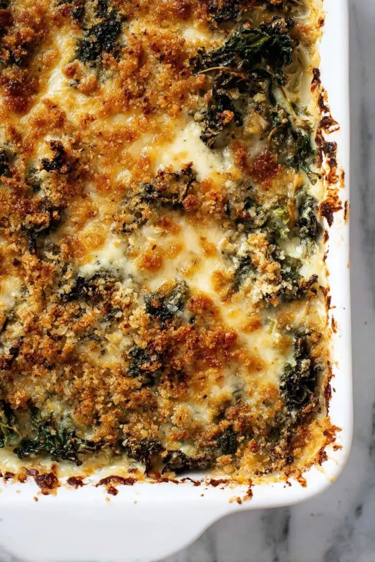 Double Kale Gratin Recipe