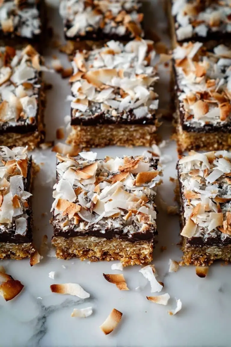 Pumpkin Gooey Bars with Chocolate Chips and Coconut Recipe