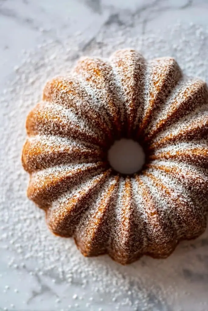 Apple Cider Donut Cake with Brown Butter and Cinnamon Sugar Recipe