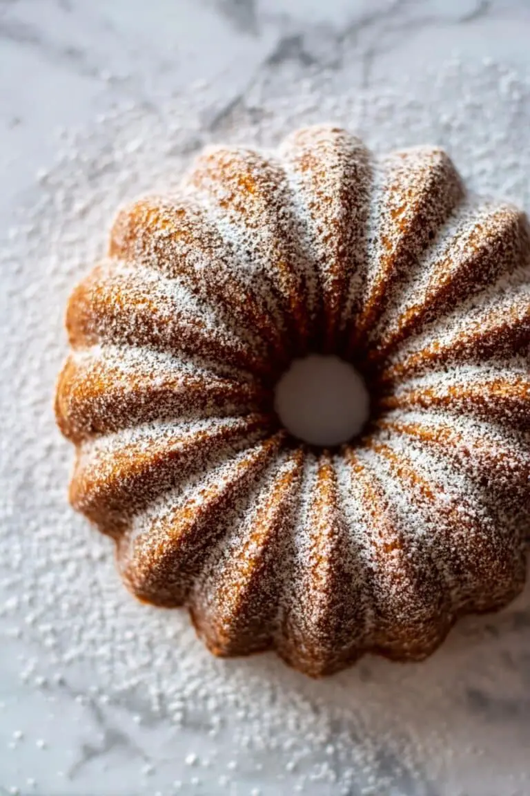 Apple Cider Donut Cake with Brown Butter and Cinnamon Sugar Recipe