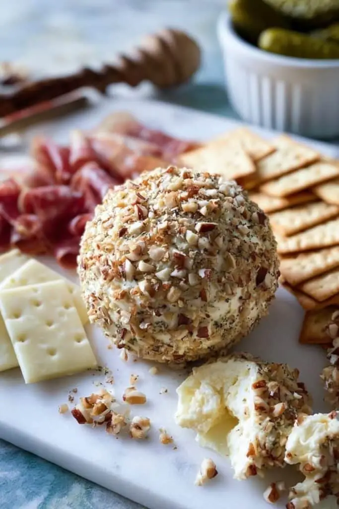 Butternut Squash Cheeseball and Holiday Cheese Board Recipe