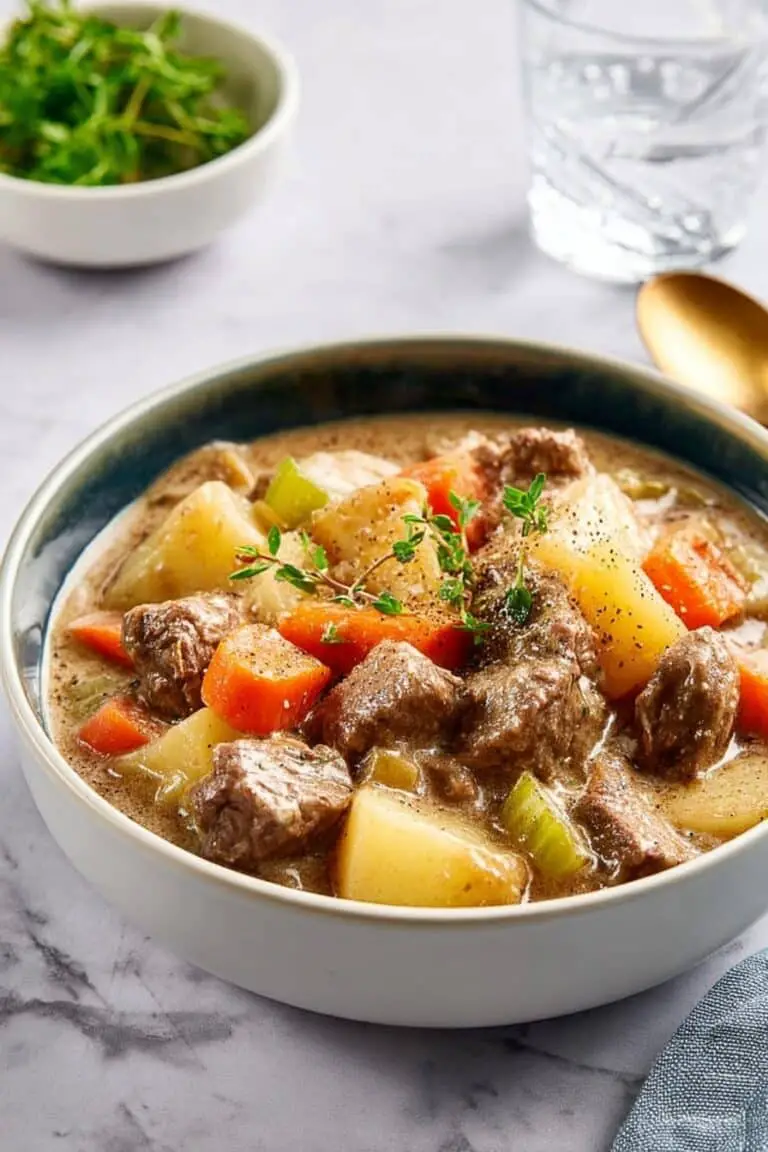 Apple Cider Beef Stew Recipe