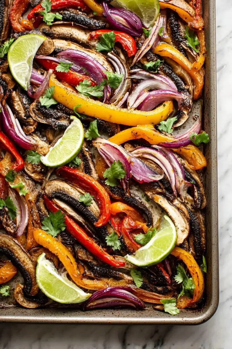 Portobello Mushroom Fajitas Recipe