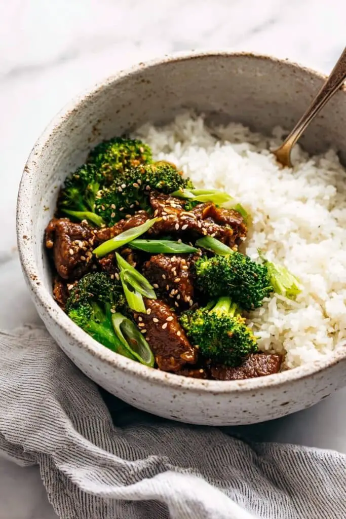 Sesame Beef and Broccoli Stir Fry Recipe
