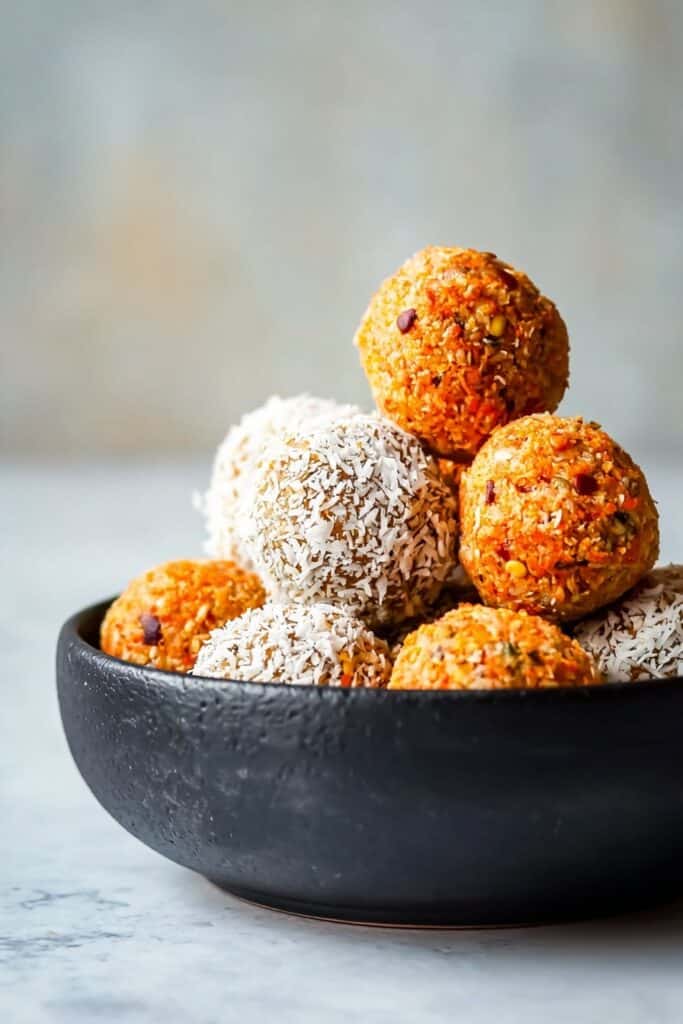 Healthy No-Bake Carrot Energy Bites Recipe