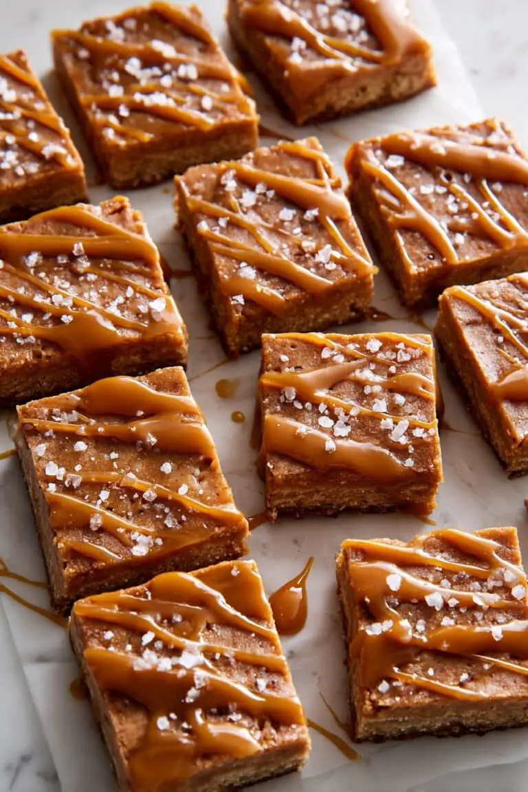 Sticky Toffee Blondies Recipe
