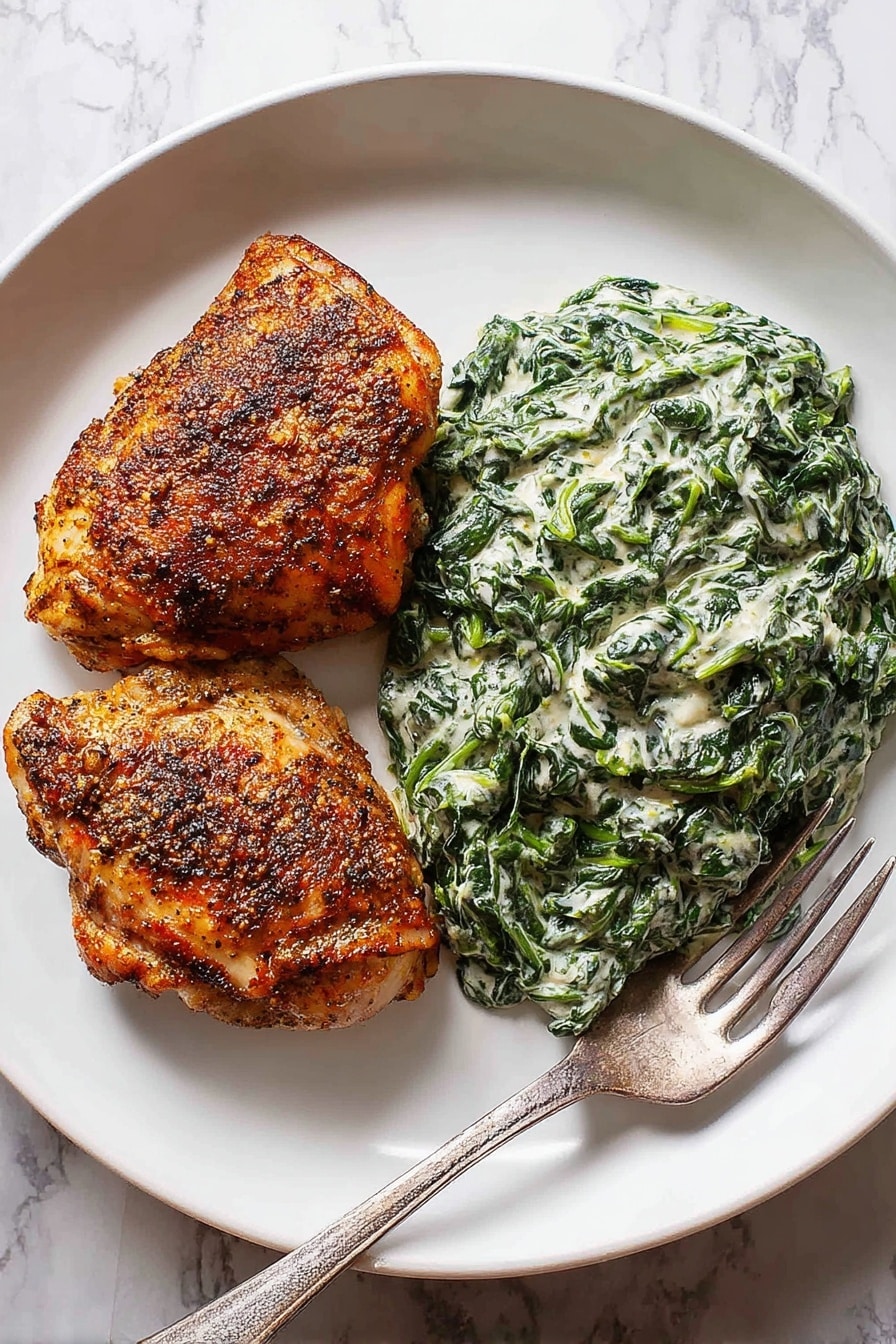 A white plate holds a fresh salad with three clear layers: the bottom layer is bright green arugula leaves spread across the plate, the middle layer has scattered dark purple olives and shiny red grape tomatoes, and the top layer features sliced grilled chicken with a golden-brown crust arranged in the center. Crumbled white cheese is sprinkled lightly over everything, adding a soft texture contrast to the fresh ingredients. The dish is placed on a white marbled surface. Photo taken with an iphone --ar 2:3 --v 7 - Baked Boneless Chicken Thighs, juicy baked chicken thighs, flavorful chicken thigh recipe, easy baked chicken dinner, smoky chicken thigh recipe