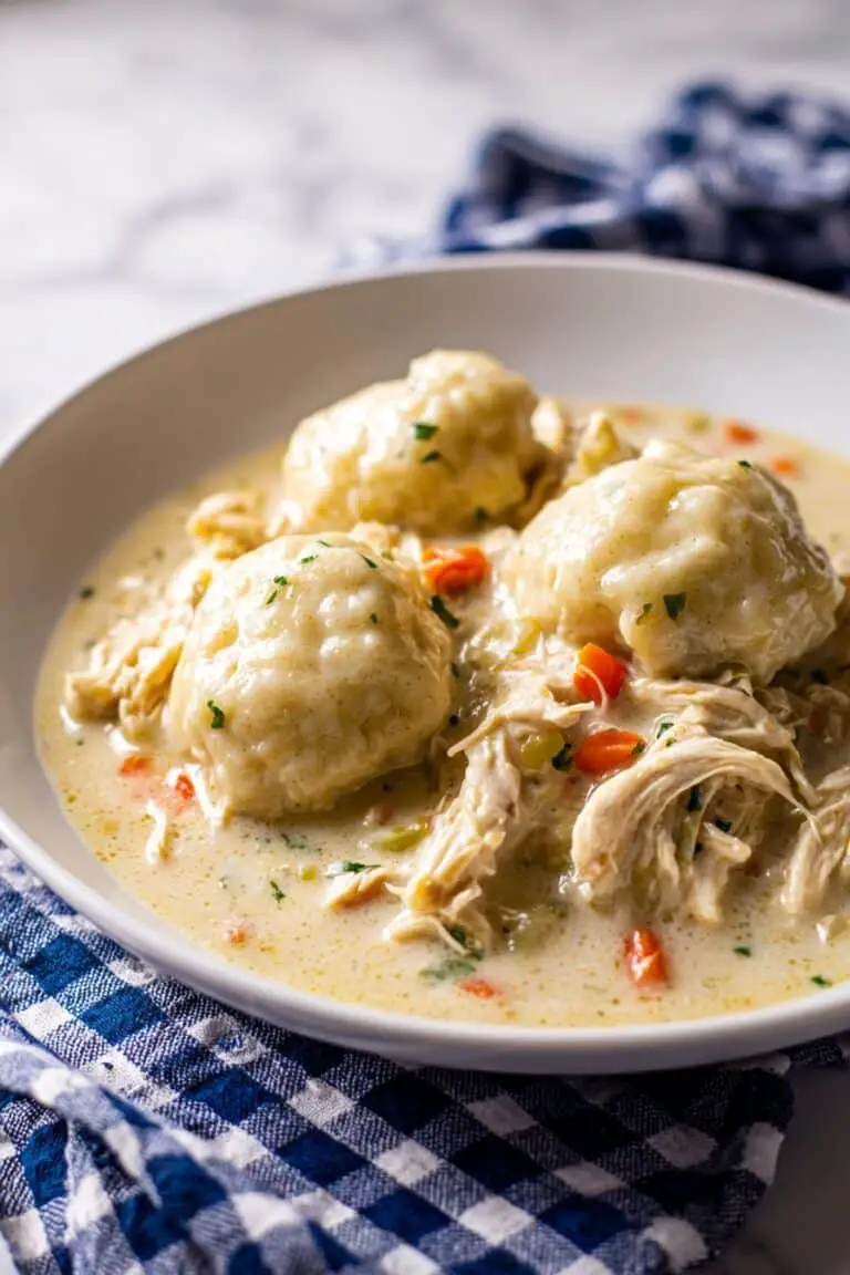 Easy Chicken and Biscuit Dumplings Recipe