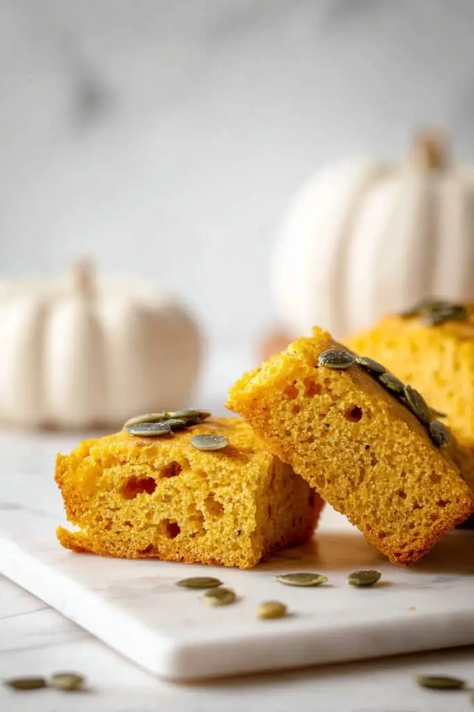 Pumpkin Sage Focaccia with Pepitas and Parmesan Recipe