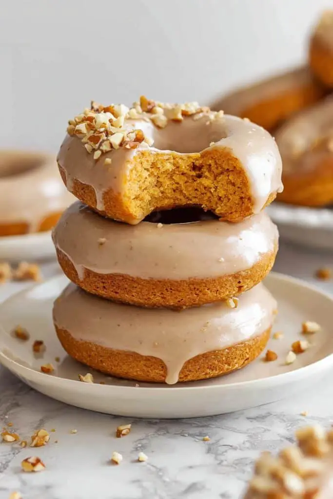 Gluten-Free Pumpkin Donuts with Cinnamon Sugar and Brown Sugar Glaze Recipe