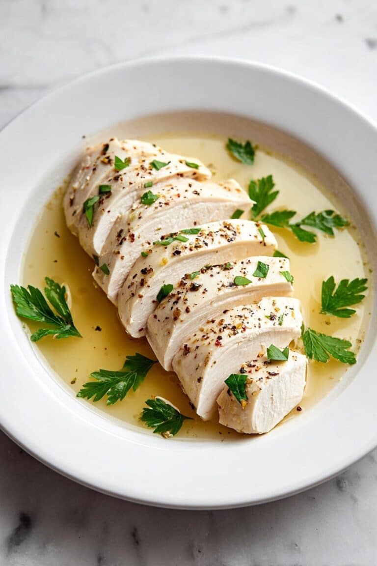 Perfect Poached Chicken Recipe