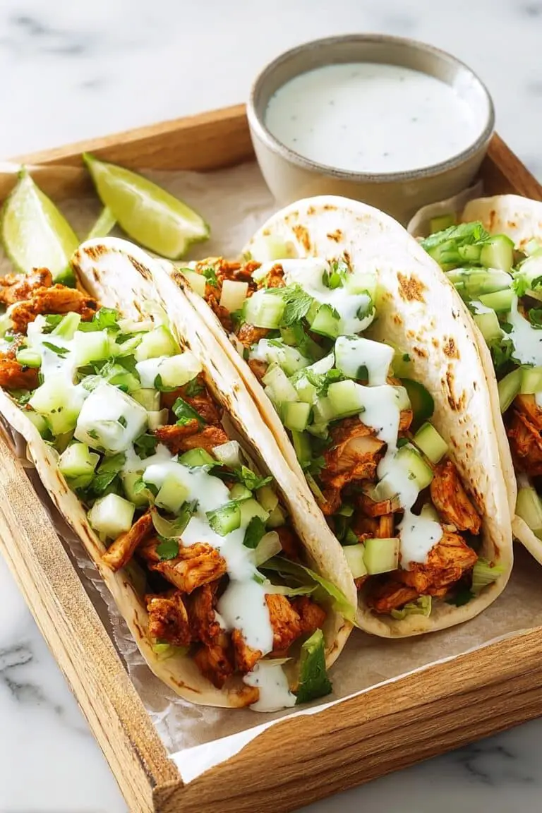 Jackfruit Tacos with Green Apple Salsa Recipe