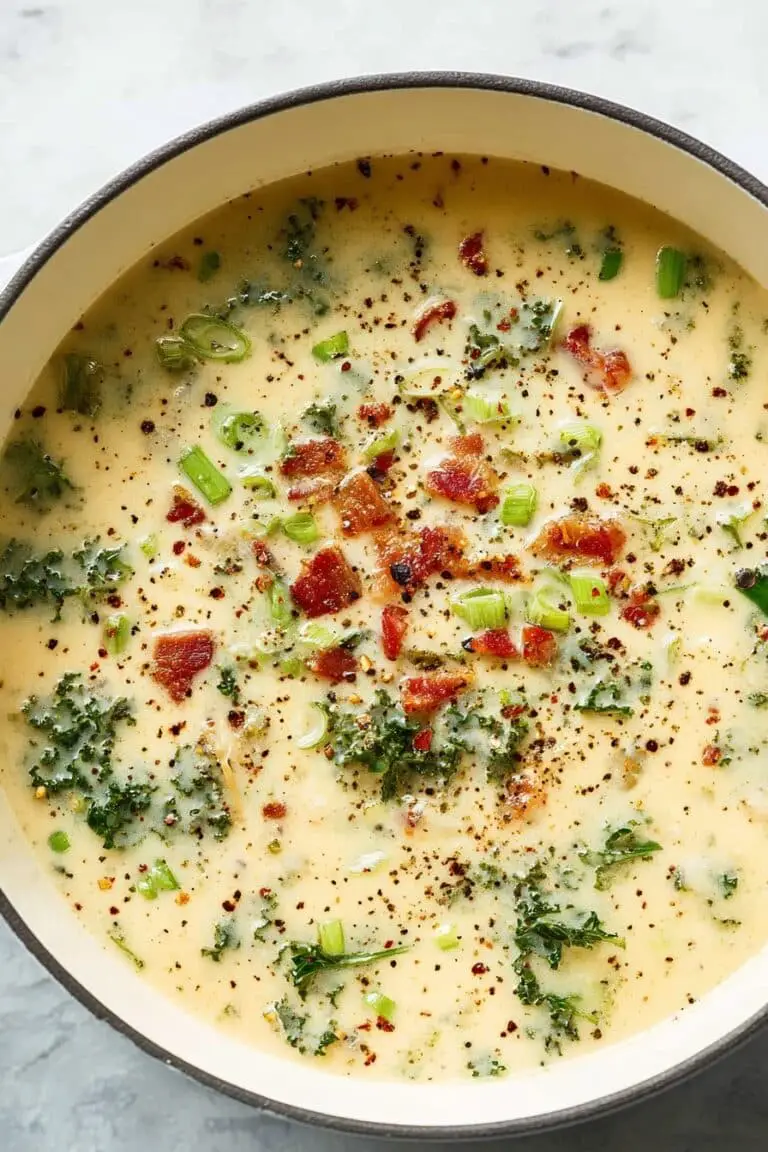 Colcannon Soup with Potatoes and Kale Recipe