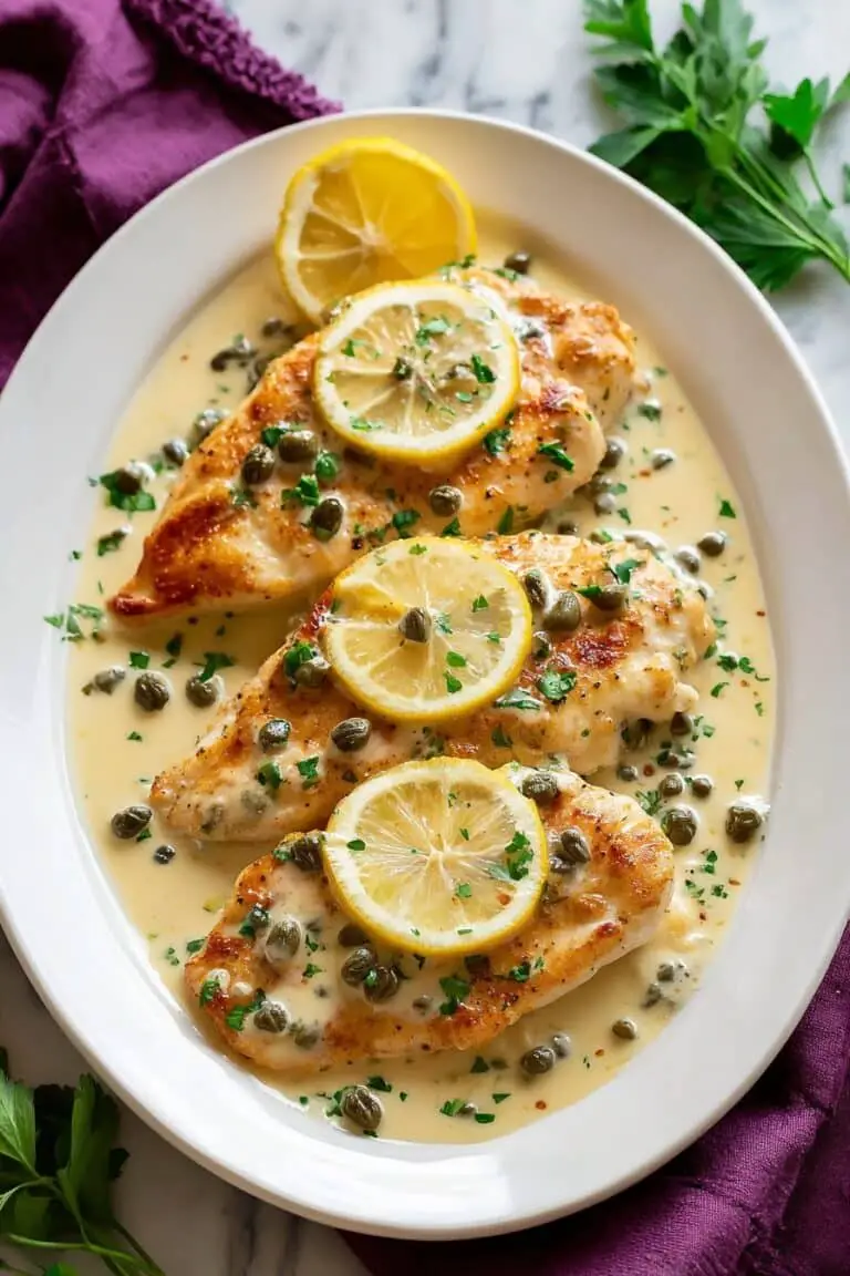 Creamy Chicken Piccata Recipe