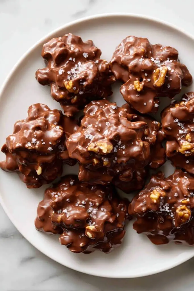Crockpot Chocolate Peanut Clusters Recipe
