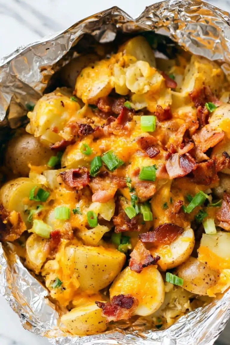 Cheesy Bacon Ranch Potatoes in Slow Cooker Recipe