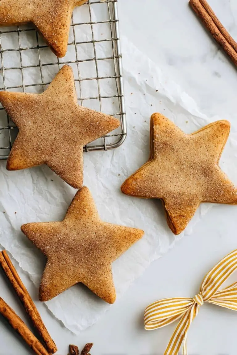 Cinnamon Shortbread Cookies Recipe