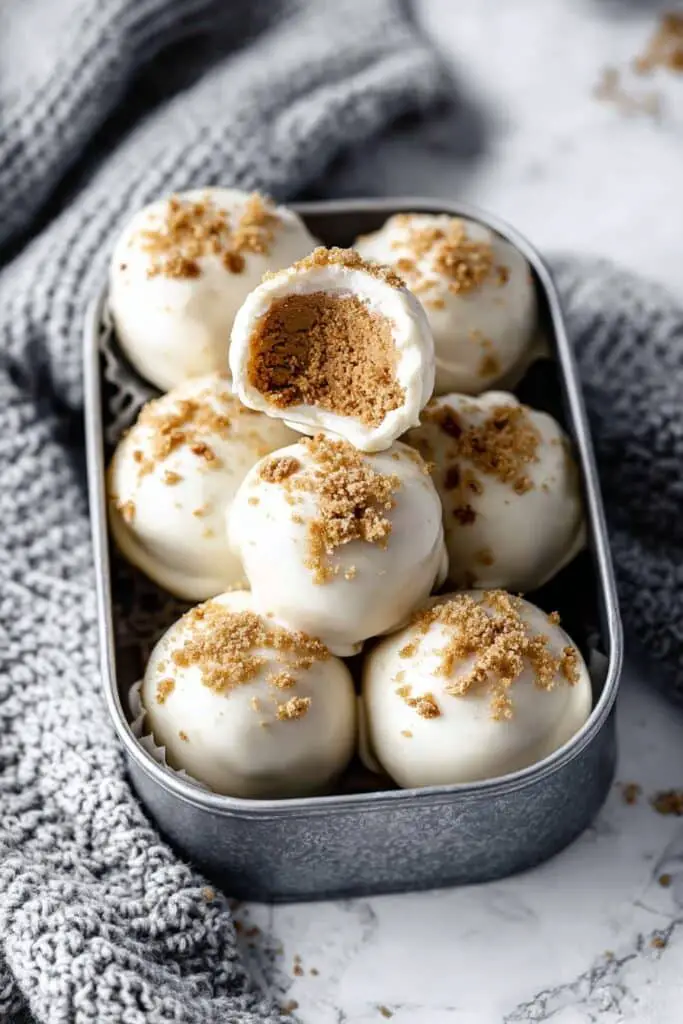 Gingerbread Truffles with White Chocolate Recipe