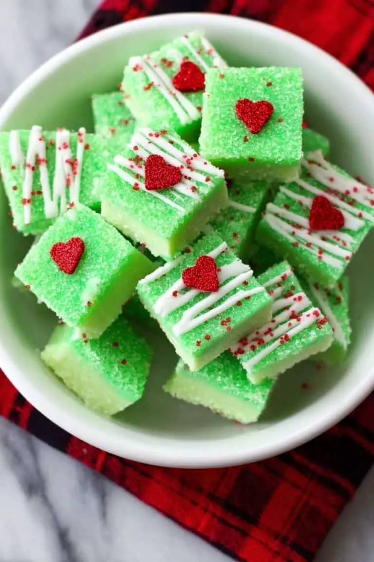 Grinch Peppermint Fudge Recipe