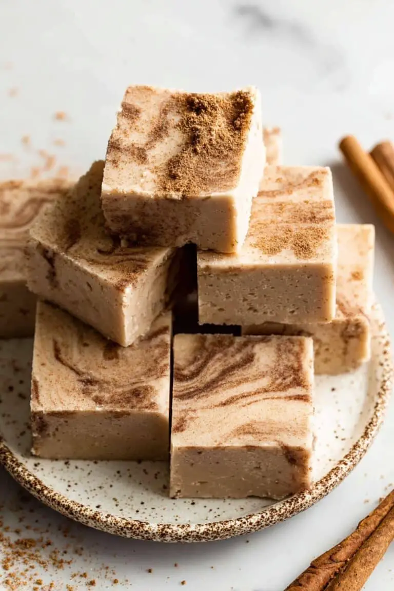 Cinnamon Sugar White Chocolate Fudge Recipe