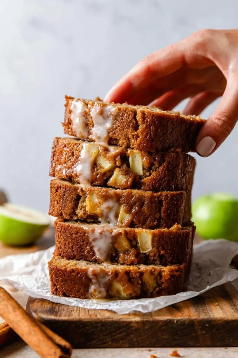 Apple Bread with Cider Glaze Recipe