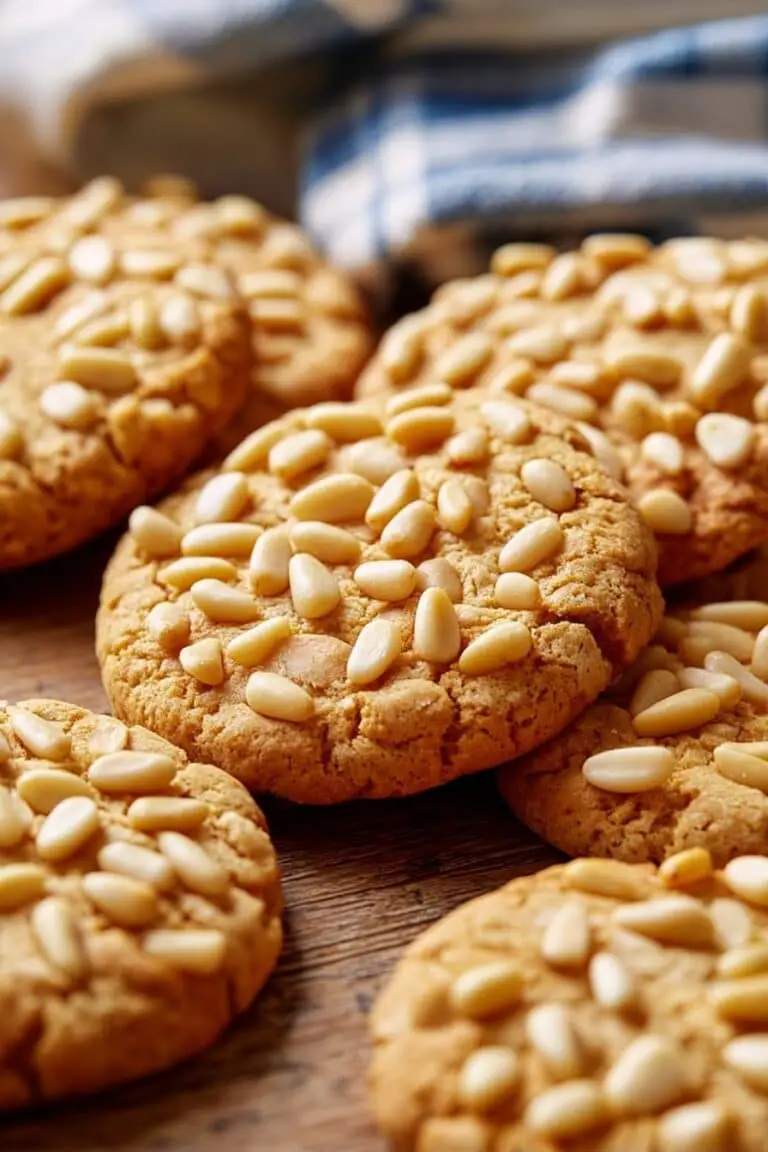 Pine Nut Almond Pignoli Cookies Recipe