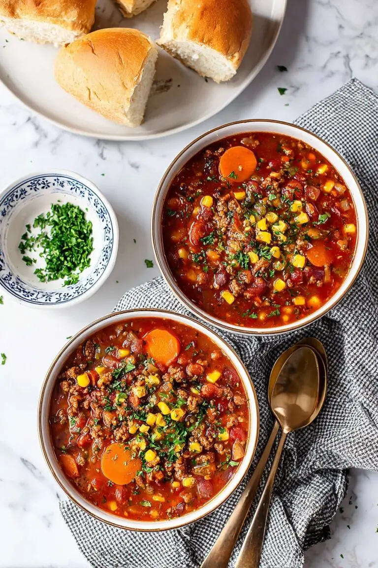 Italian Vegetable Soup Recipe