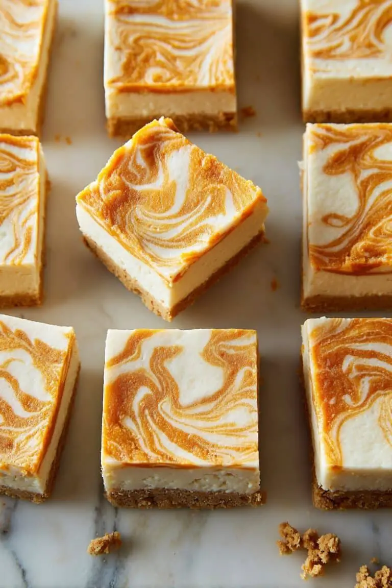 Pumpkin Cheesecake Bars Recipe