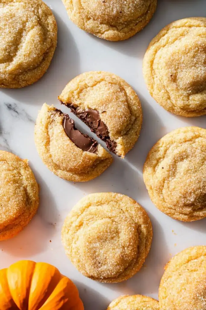 Pumpkin Nutella Cookies Recipe