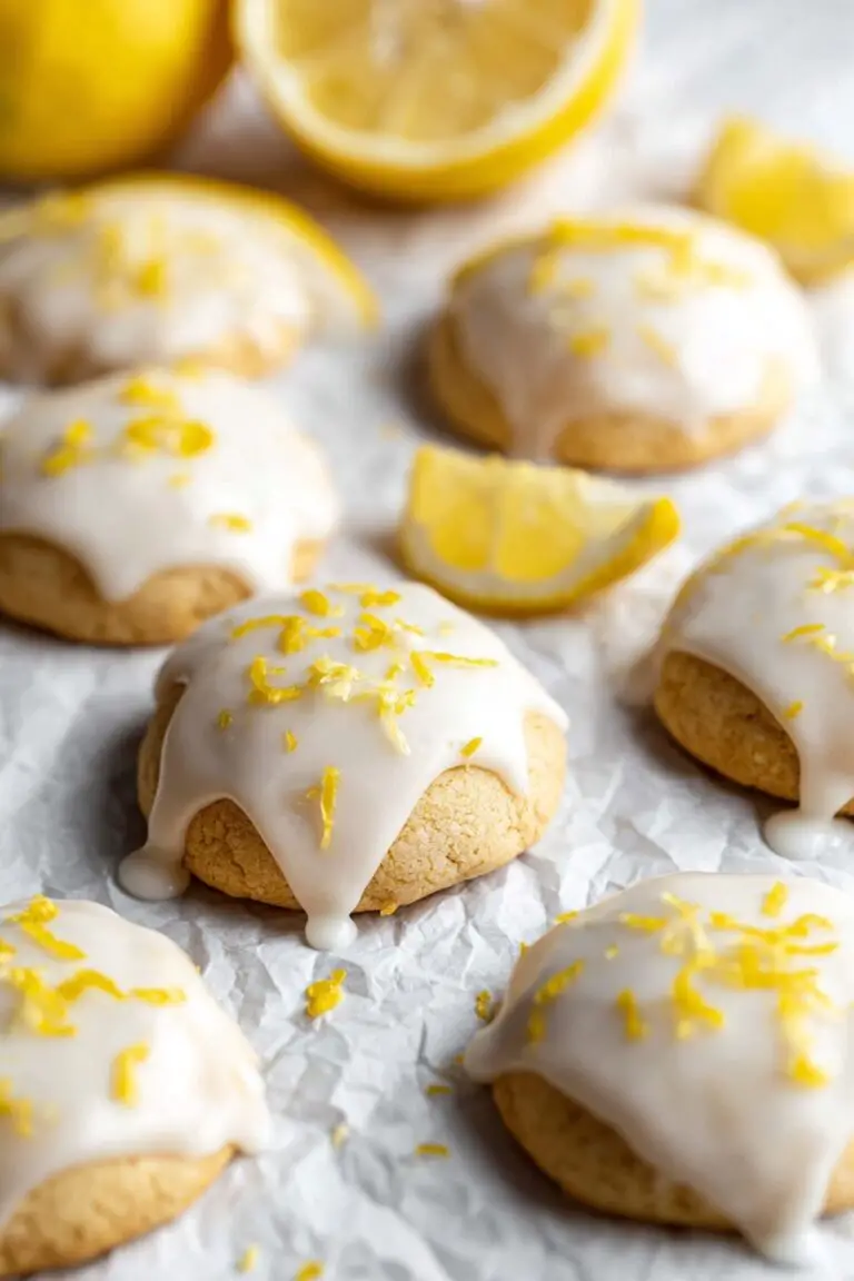Lemon Drop Cookies with Lemon Icing Recipe