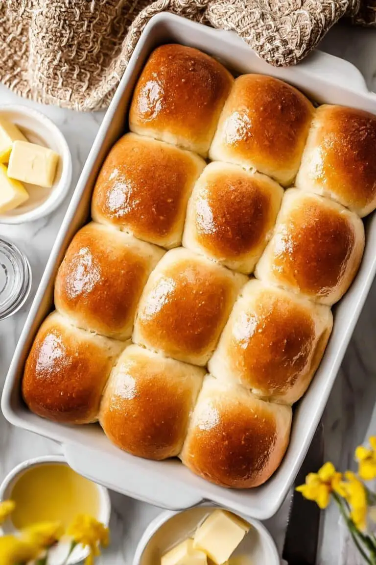 Soft Homemade Yeast Rolls Recipe