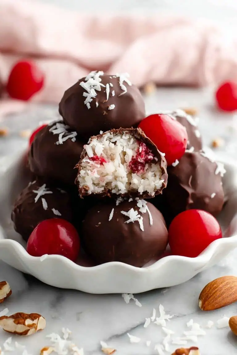 Martha Washington Cherry Balls Recipe