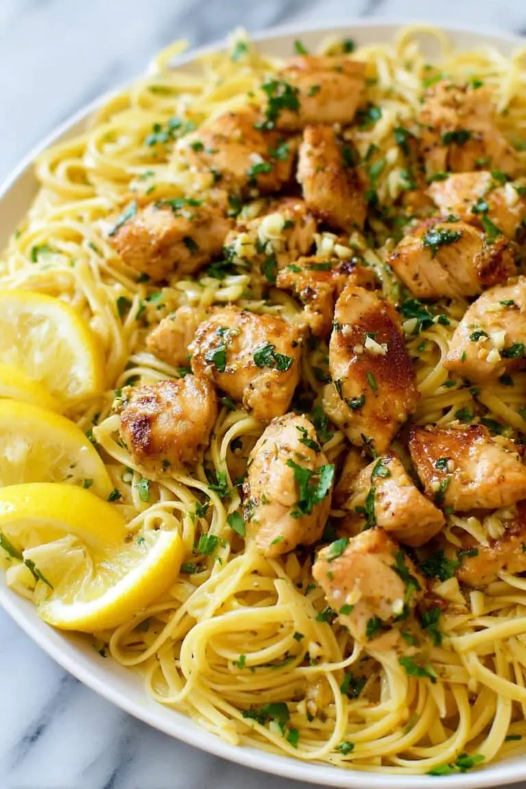 Chicken Scampi with Wine and Lemon Recipe