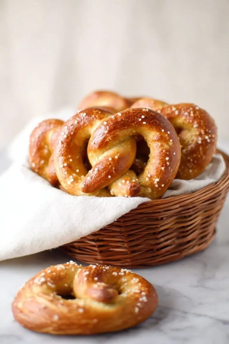 Salted Soft Pretzels Recipe