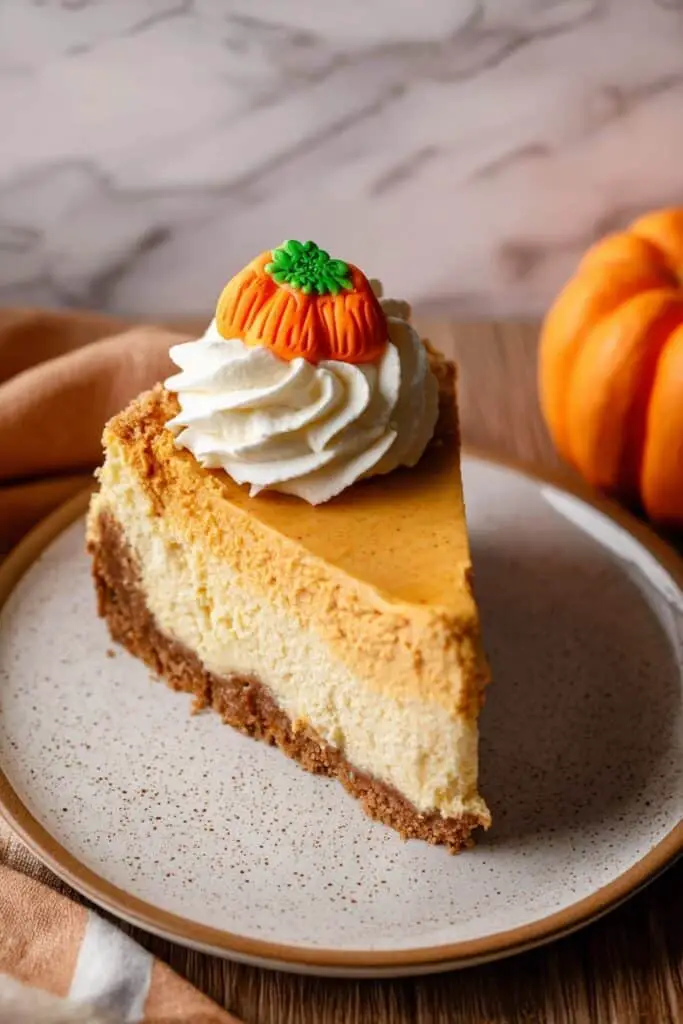 Pumpkin Cheesecake with Graham Cracker Crust Recipe