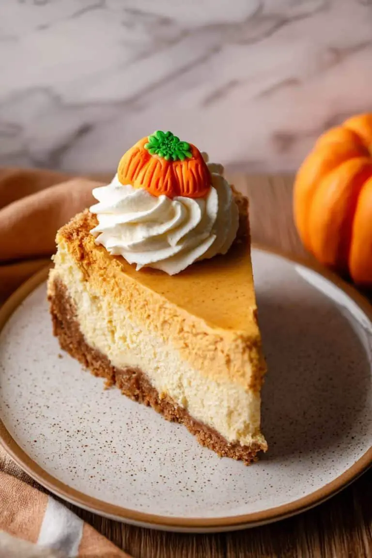 Pumpkin Cheesecake with Graham Cracker Crust Recipe