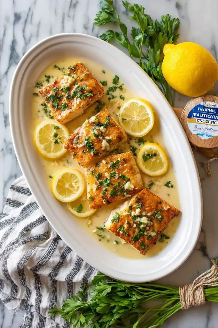 Lemon Butter Cod Recipe