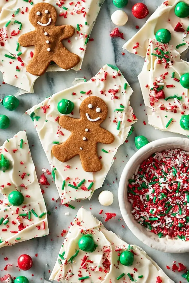 Gingerbread Chocolate Bark Recipe
