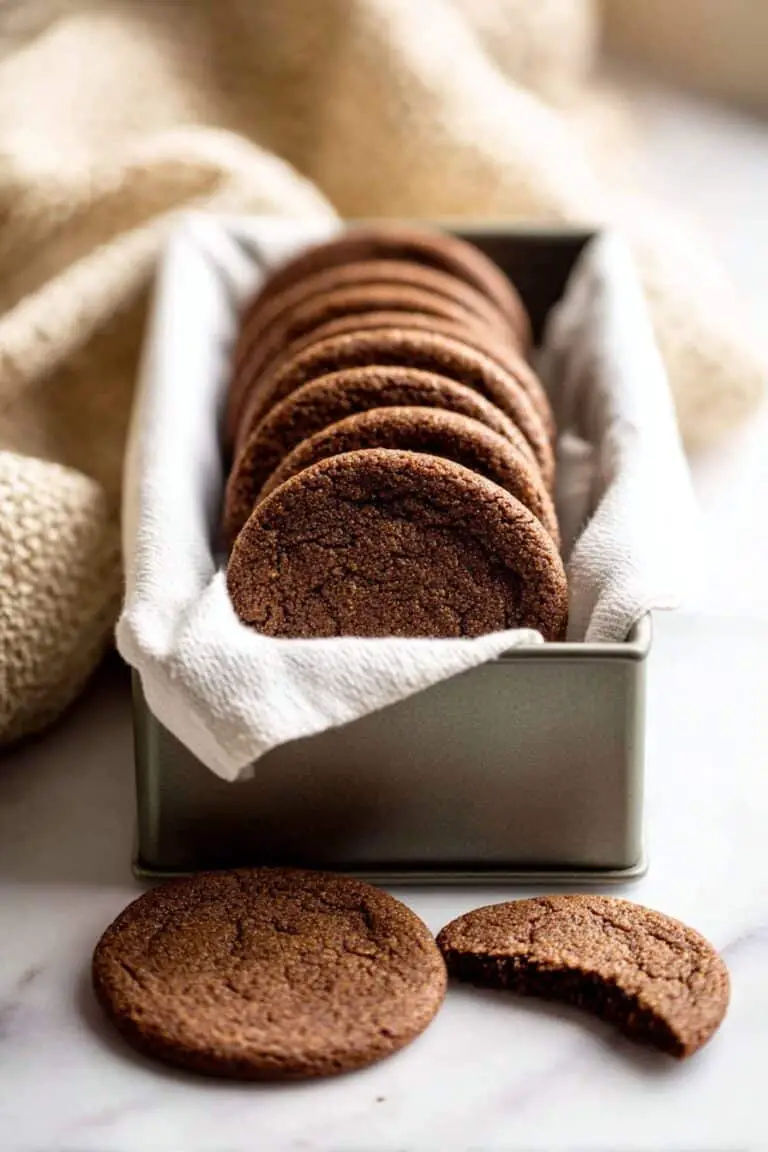 Easy Gingersnap Cookies Recipe