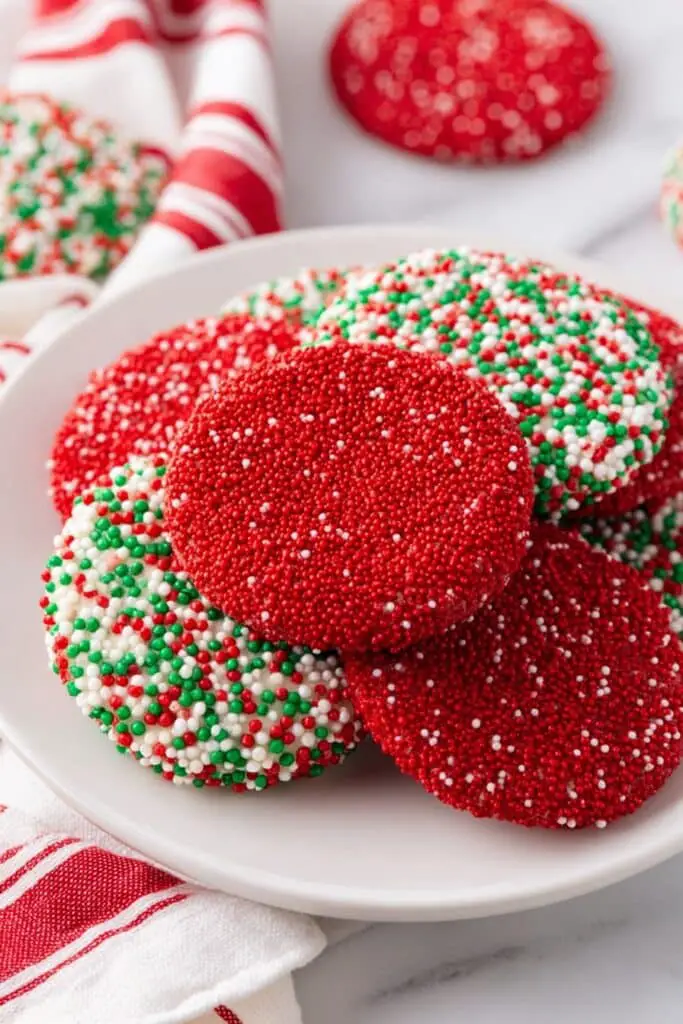 Festive Christmas Sprinkle Cookies Recipe
