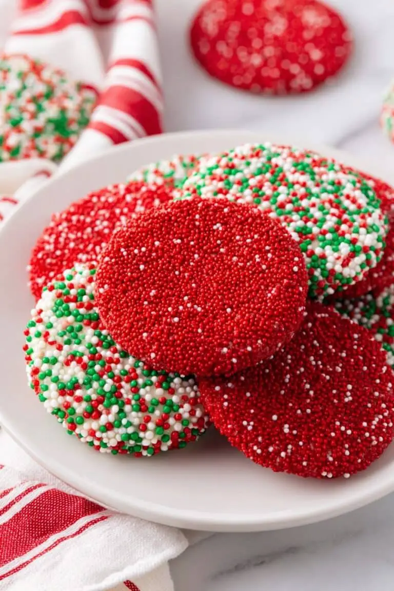 Festive Christmas Sprinkle Cookies Recipe