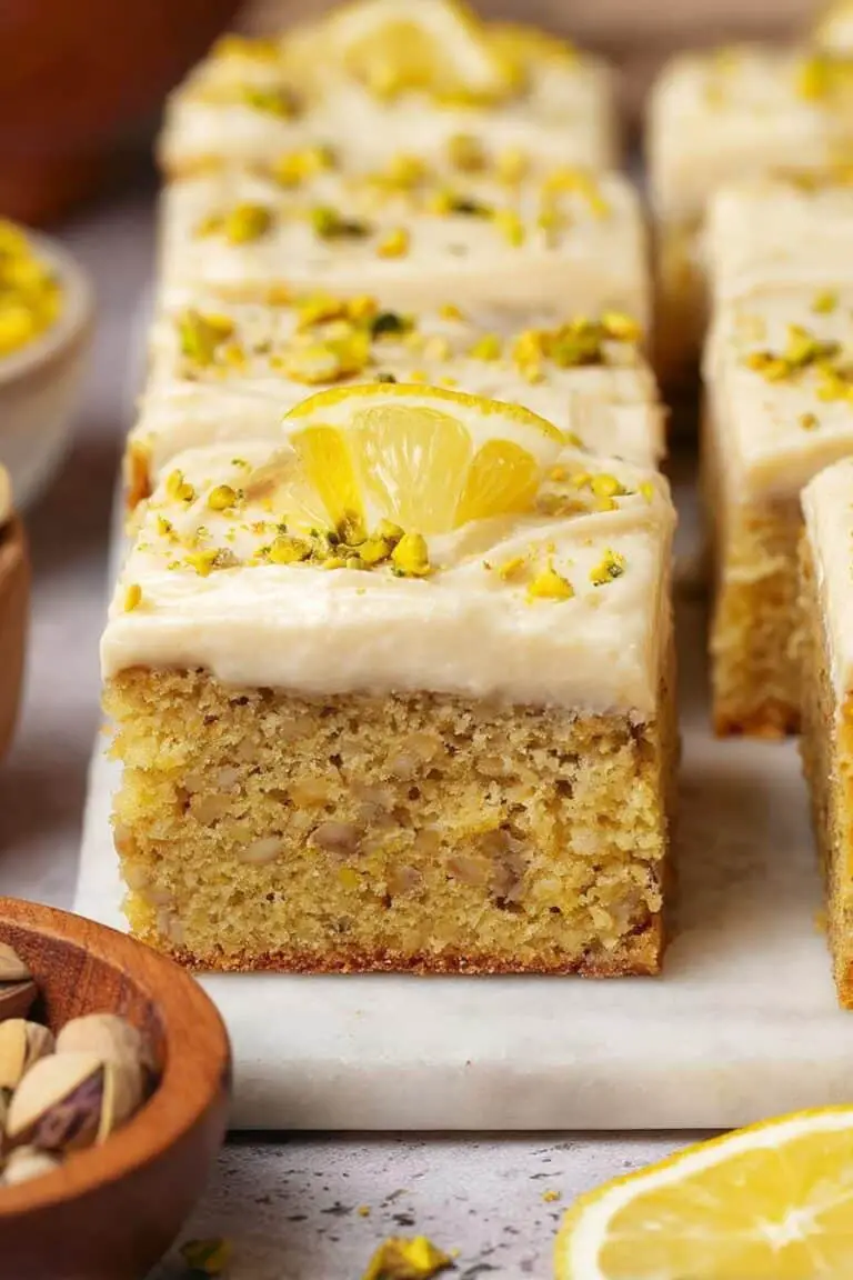 Lemon Pistachio Cake Recipe