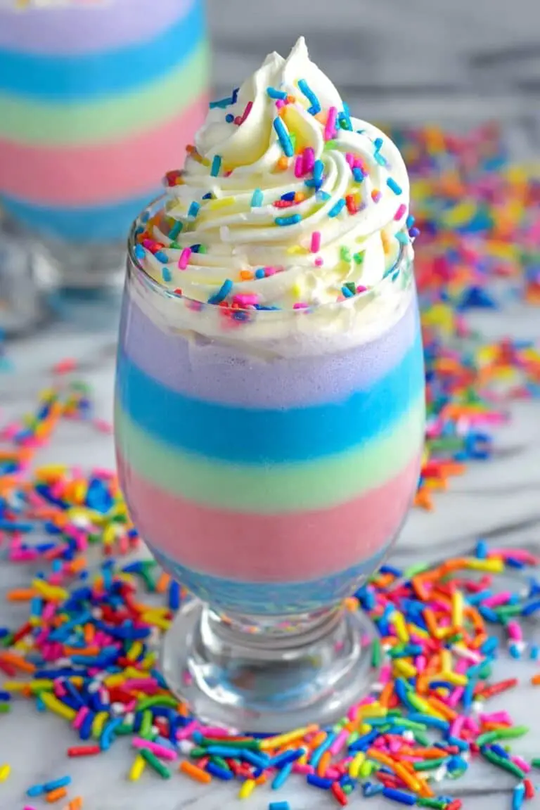 Colorful Unicorn Jello Cups Recipe