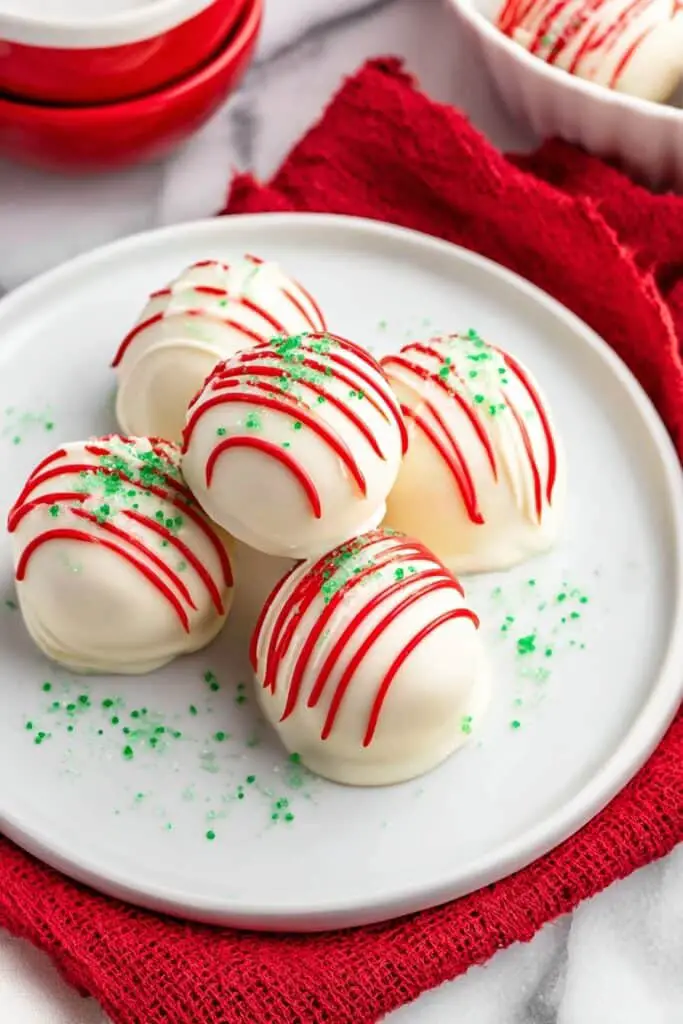 Christmas Tree Cake Balls Recipe