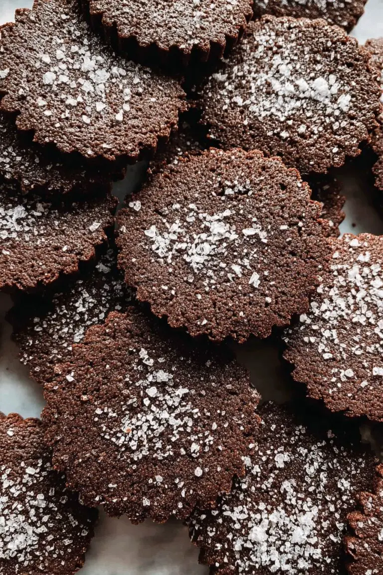 Chocolate Shortbread Cookies Recipe