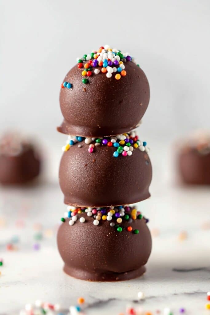 Chocolate Peanut Butter Balls Recipe