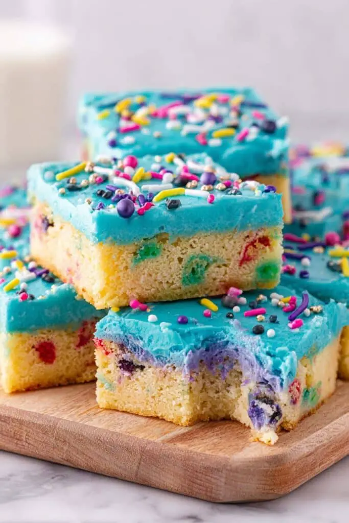 Funfetti Cake Mix Unicorn Bars Recipe
