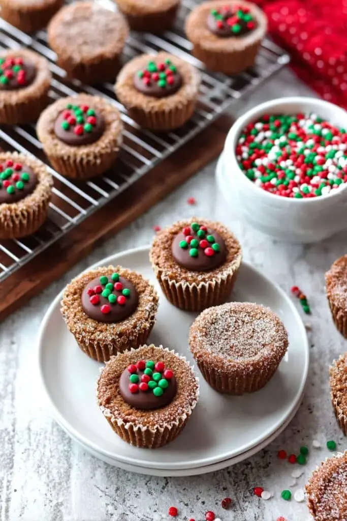 Peanut Butter Cup Stuffed Ginger Cookies Recipe