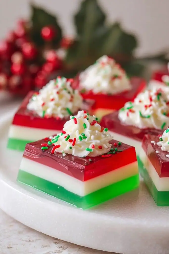 Christmas Ribbon Salad Recipe